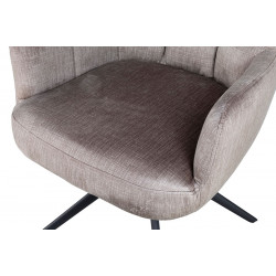 Benno Swivel Dining Chair Taupe
